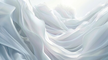 Obraz premium white futuristic background