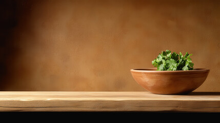 Beautiful green plant displayed in a bowl representing traditional heritage and connection to nature's beauty