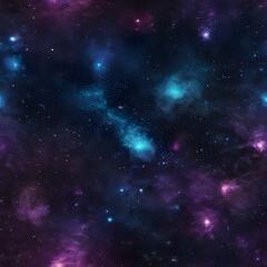 Obraz premium Abstract cosmic dust, glowing