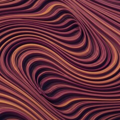 Fototapeta premium Abstract Maroon and Orange Swirling Wave Background