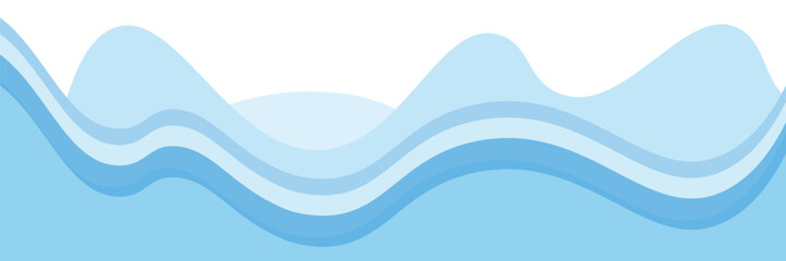 Abstract blue waves background. Vector Illustration. modern concept. modern wave