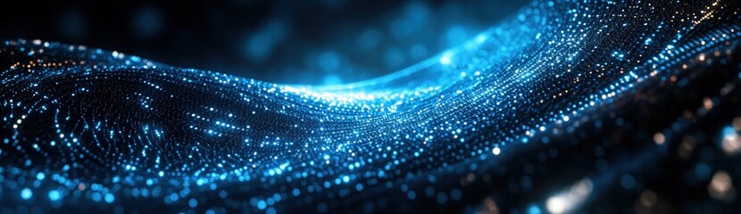 Abstract Digital Wave