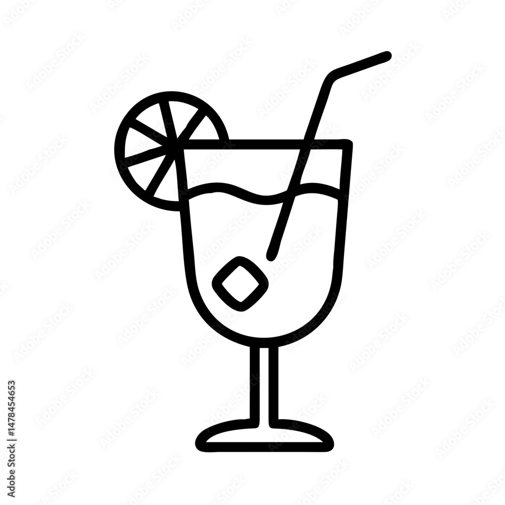 Aufkleber aperol on transparent background for web and graphic design