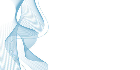 Abstract blue background with waves. EPS 01