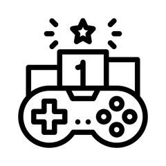 leaderboard line icon