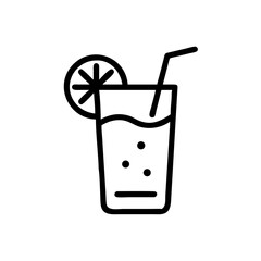 Orange juice on transparent background for web and graphic design