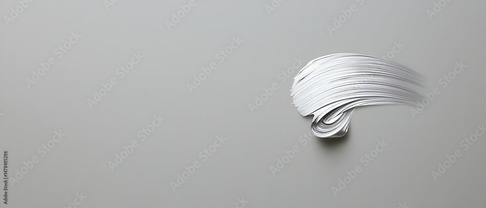 Poster abstract gray and white design
