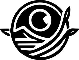 sketch illustration icon logo symbol abstract modern silhouette line to describe company