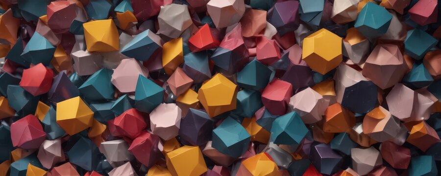 Abstract geometric shapes photo collage design, ready for customization , angles,  vibrant