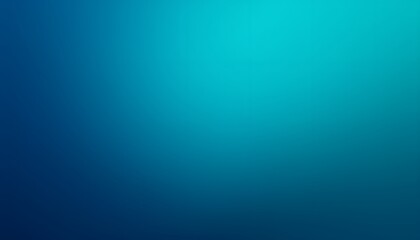 Obraz premium a gradient background transitioning through deep sea inspired gradient of dark blue, cyan, and aquatic green with a smooth and visually appealing blend.