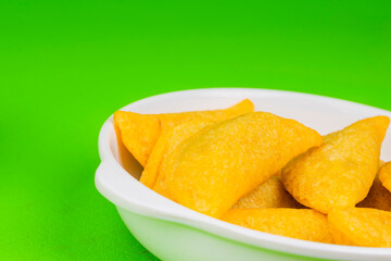 Fried empanadas, typical Colombian food
