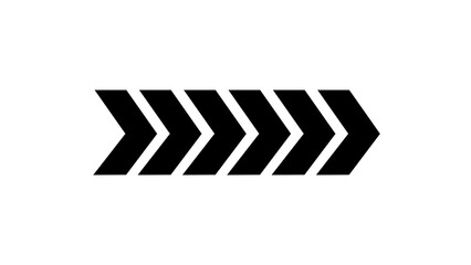 Modern 2D Directional Arrow Icon Animation – Minimal UI Motion, Navigation Symbol, and Infographic Element Design