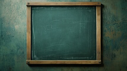 Animated icon of a chalkboard with writing appearing