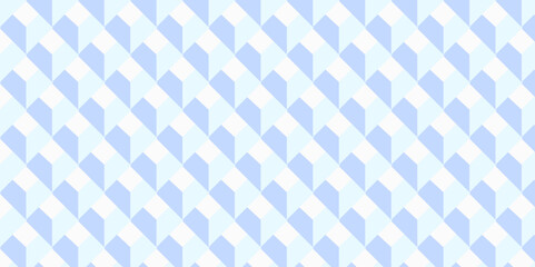seamless geometric blue cube triangle pattern with geometric shapes texture background.