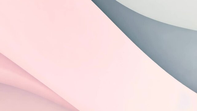 Create a Dreamy Backdrop with Gentle Curves in Pastel Pink and Gray Shades