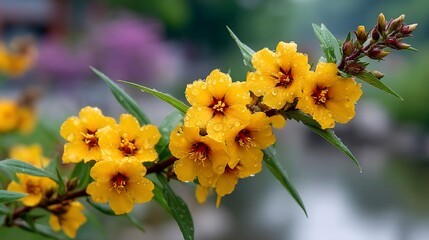 Close-up of vibrant yellow flowers (1)