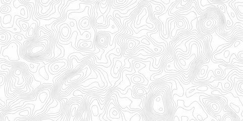 The vector topo map creative discovery White wave spiral grid stripe line map topography. vector geographic contour mounted map discovery location background.	