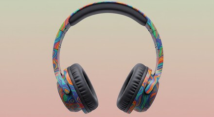 Naklejka premium Rainbow Rhythm