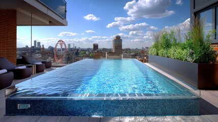 London Rooftop Infinity Pool: A Stunning Cityscape View