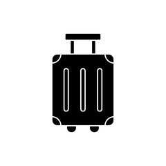 suitcase icon, modern vector isolated on white background.