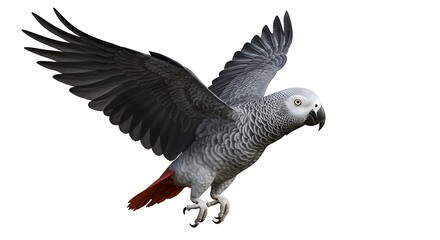 Fototapeta premium Wings of Grey