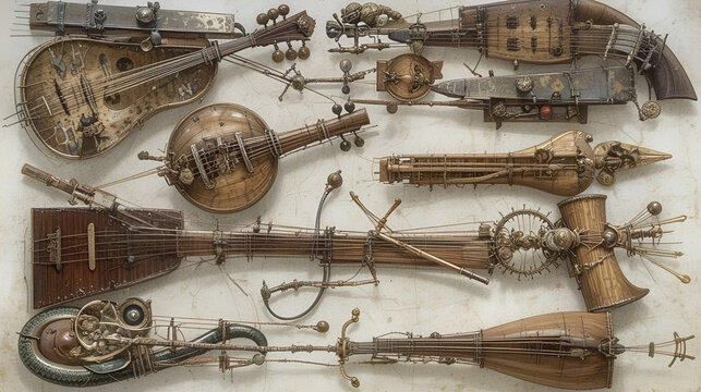 Strings, Winds, and Echoes: The Lost Instruments of the Lute, Harpsichord, Hurdy-Gurdy, Viola da Gamba, Clavichord, Crumhorn, Sackbut, Theorbo, Serpent, Rebec, Shawm, Cittern, Psaltery, Lyre, and Zith