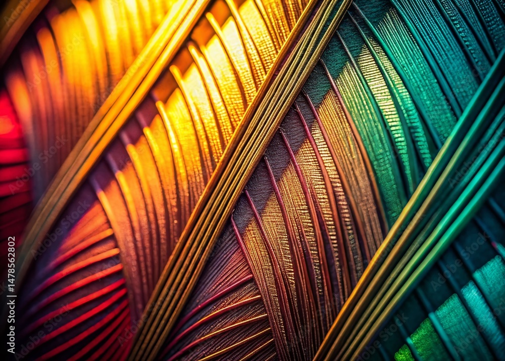 Poster low light intricate line design - elegant e-commerce website background