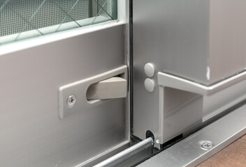 窓枠ストッパー、アルミサッシ、住宅設備