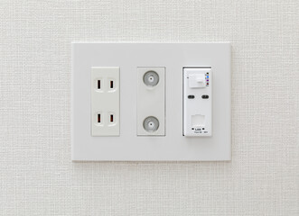 無線LAN対応マルチメディアコンセント、住宅設備