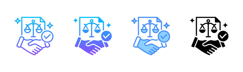 Settlement Multi Style Icon Set
