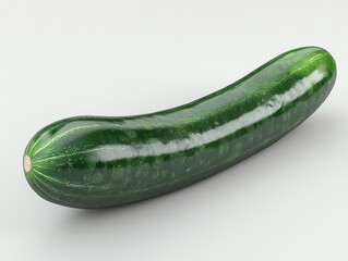 cucumber isolated on white background