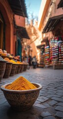 Turmeric Spice Market Morocco.