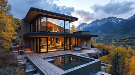 Luxury Mountaintop Home with Infinity Pool and Stunning Views