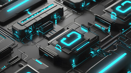 Implementing cybersecurity measures digital locks and firewalls in modern networks