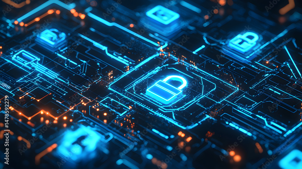 Poster securing digital environments cybersecurity strategies virtual networks article online space expert 