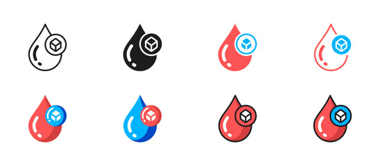 Blood sugar icon Ideal for diabetes, medical, healthcare, and blood glucose monitoring illustrations in clean vector style.