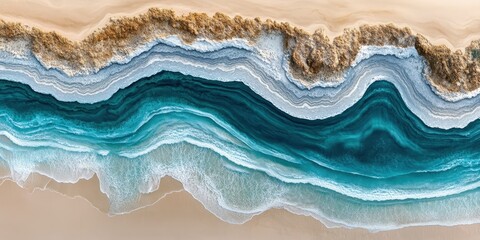 Coastal Geological Formation