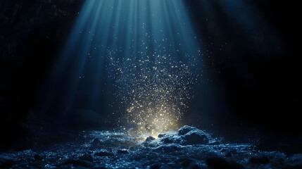 High definition particle effect lighting pattern