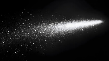 Obraz premium Technology special effects light effects particle background