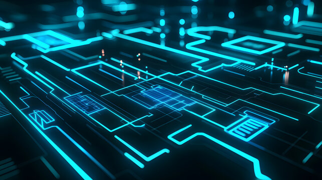 Visualizing machine learning processes digital environment infographic conceptual view neural networks