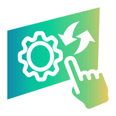 management Gradient icon