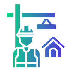 worker Gradient icon