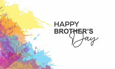 National Brotherhood Day, post, National Brotherhood Day calligraphy, Social Media Poster, Kids, Brothers, ,