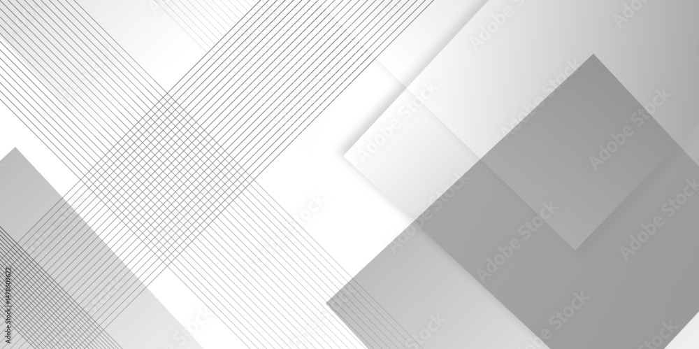 Poster abstract modern architecture 3d illustration, blurred patterns. abstract modern architecture 3d illu
