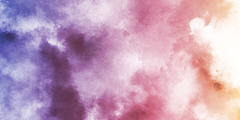 Fototapeta premium abstract paint design with grunge and color splash border, background concept, lavender purple or abstract vintage background for design, cloud purple sky background. Abstract background with color ..
