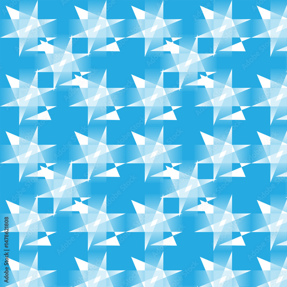 Fototapete geomagnetic shape pattern design vector