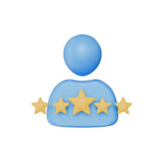 Review for quality customer rating feedback, Bubble rating stars for best excellent services
