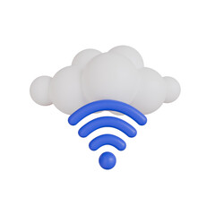 Wireless connection and sharing network on internet cloud, Broadcasting area with WiFi