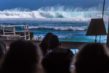 Vagues déferlantes 