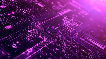 Exploring circuit board patterns digital realm graphic design tech environment close-up view innovative technology